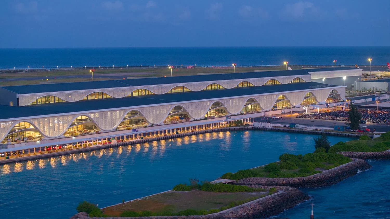 Velana International Airport new terminal building in the Maldives